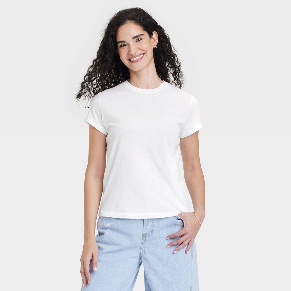 UNIVERSAL THREAD Short Sleeve Tee - White, NWT